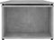 vidaXL - Salontafel - 150x50x35 - cm - bewerkt - hout - betongrijs