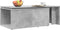 vidaXL - Salontafel - 150x50x35 - cm - bewerkt - hout - betongrijs