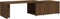 vidaXL - Salontafel - 150x50x35 - cm - bewerkt - hout - bruin - eikenkleur