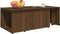 vidaXL - Salontafel - 150x50x35 - cm - bewerkt - hout - bruin - eikenkleur