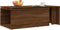vidaXL - Salontafel - 150x50x35 - cm - bewerkt - hout - bruin - eikenkleur