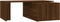 vidaXL - Salontafel - 150x50x35 - cm - bewerkt - hout - bruin - eikenkleur