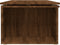 vidaXL - Salontafel - 150x50x35 - cm - bewerkt - hout - bruin - eikenkleur