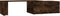 vidaXL - Salontafel - 150x50x35 - cm - bewerkt - hout - gerookt - eikenkleurig