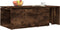 vidaXL - Salontafel - 150x50x35 - cm - bewerkt - hout - gerookt - eikenkleurig