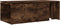 vidaXL - Salontafel - 150x50x35 - cm - bewerkt - hout - gerookt - eikenkleurig