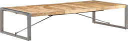 vidaXL - Salontafel - 180x90x40 - cm - ruw - mangohout