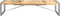 vidaXL - Salontafel - 180x90x40 - cm - ruw - mangohout