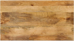 vidaXL - Salontafel - 2-laags - 100x55x38 - cm - massief - mangohout - en - staal