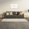 vidaXL - Salontafel - 2 - st - met - metalen - poten - 50x50x40 - cm - sonoma - eikenkleur