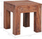 vidaXL - Salontafel - 30x30x30 - cm - massief - mahoniehout