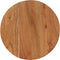 vidaXL - Salontafel - 35x35x30 - cm - massief - acaciahout - en - ijzer