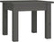 vidaXL - Salontafel - 35x35x30 - cm - massief - grenenhout - grijs
