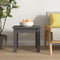 vidaXL - Salontafel - 35x35x30 - cm - massief - grenenhout - grijs