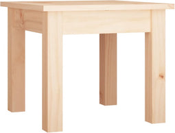 vidaXL - Salontafel - 35x35x30 - cm - massief - grenenhout