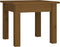 vidaXL - Salontafel - 35x35x30 - cm - massief - grenenhout - honingbruin