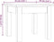vidaXL - Salontafel - 35x35x30 - cm - massief - grenenhout - honingbruin