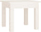 vidaXL - Salontafel - 35x35x30 - cm - massief - grenenhout - wit