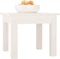 vidaXL - Salontafel - 35x35x30 - cm - massief - grenenhout - wit