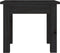 vidaXL - Salontafel - 35x35x30 - cm - massief - grenenhout - zwart