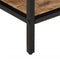 vidaXL - Salontafel - 35x35x30 - cm - massief - ruw - mangohout