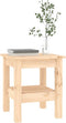 vidaXL - Salontafel - 35x35x40 - cm - massief - grenenhout