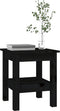 vidaXL - Salontafel - 35x35x40 - cm - massief - grenenhout - zwart