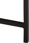 vidaXL - Salontafel - 35x35x45 - cm - massief - mangohout - en - ijzer
