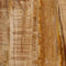 vidaXL - Salontafel - 35x35x45 - cm - massief - mangohout - en - ijzer