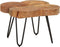 vidaXL - Salontafel - 36 - cm - 4 - boomstammen - massief - acaciahout