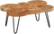 vidaXL - Salontafel - 36 - cm - 6 - boomstammen - massief - acaciahout
