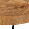 vidaXL - Salontafel - 36 - cm - 6 - boomstammen - massief - acaciahout