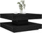 vidaXL - Salontafel - 360 - graden - draaibaar - 70x70x34,5 - cm - zwart