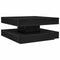 vidaXL - Salontafel - 360 - graden - draaibaar - 70x70x34,5 - cm - zwart