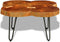vidaXL - Salontafel - 4 - boomstammen - 35 - cm - massief - sheeshamhout