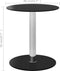 vidaXL - Salontafel - 40 - cm - gehard - glas - zwart