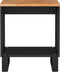 vidaXL - Salontafel - 40x31x46 - cm - massief - acaciahout - en - bewerkt - hout