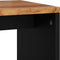 vidaXL - Salontafel - 40x31x46 - cm - massief - acaciahout - en - bewerkt - hout