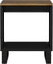 vidaXL - Salontafel - 40x31x46 - cm - massief - mangohout - en - bewerkt - hout