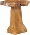 vidaXL - Salontafel - 40x40 - cm - massief - teakhout