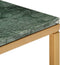 vidaXL - Salontafel - 40x40x35 - cm - echt - steen - met - marmeren - textuur - groen