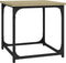 vidaXL - Salontafel - 40x40x40 - cm - bewerkt - hout - sonoma - eikenkleurig