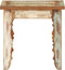 vidaXL - Salontafel - 40x40x40 - cm - massief - gerecycled - hout