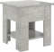 vidaXL - Salontafel - 40x40x42 - cm - bewerkt - hout - betongrijs