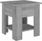 vidaXL - Salontafel - 40x40x42 - cm - bewerkt - hout - grijs - sonoma - eikenkleurig