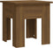 vidaXL - Salontafel - 40x40x42 - cm - spaanplaat - bruin - eikenkleur