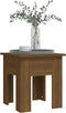 vidaXL - Salontafel - 40x40x42 - cm - spaanplaat - bruin - eikenkleur