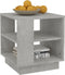 vidaXL - Salontafel - 40x40x43 - cm - bewerkt - hout - betongrijs
