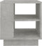 vidaXL - Salontafel - 40x40x43 - cm - bewerkt - hout - betongrijs