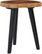 vidaXL - Salontafel - 40x45 - cm - massief - teakhout
